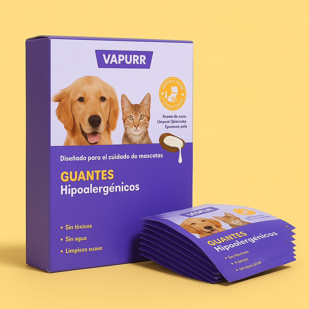 Guantes hipoalergénicos HICC Pet® para mascotas